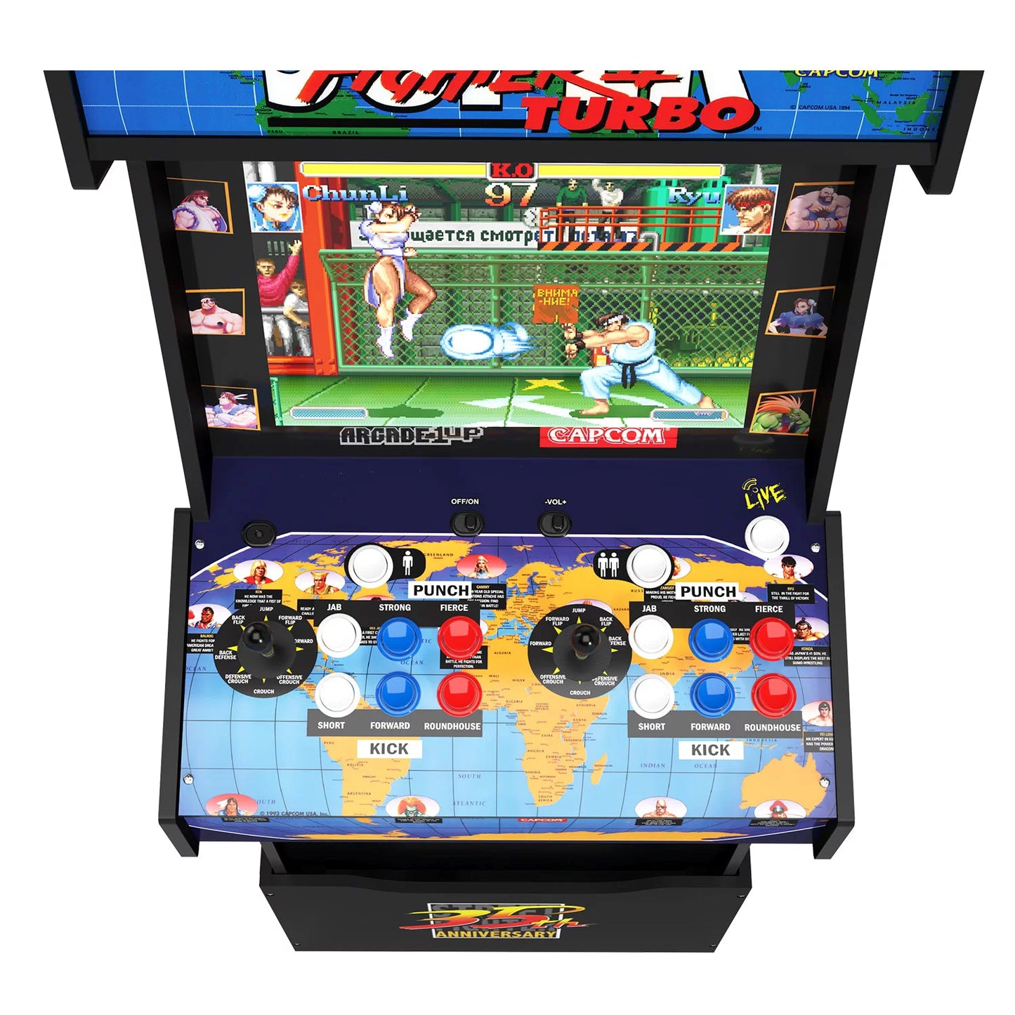 Capcom Legacy 35Th Anniversary Arcade Game14-N-1 Shinku Hadoken Edition,